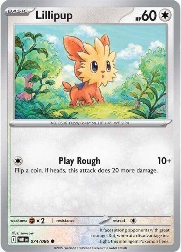 Lillipup 074/086 PKMN