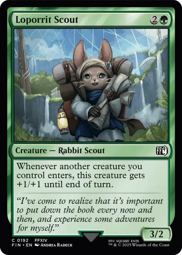 Loporrit Scout 0192 MTG