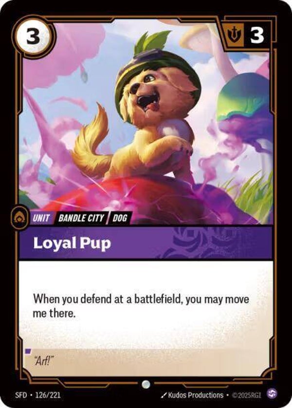 Loyal Pup 126/221 RBC