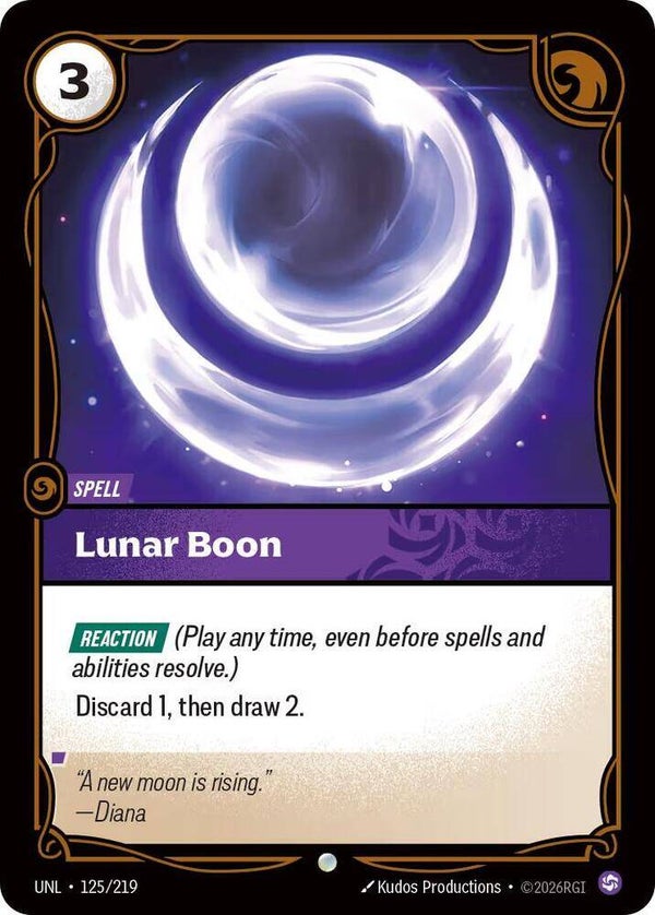 Lunar Boon 125/219 (Foil) RBC