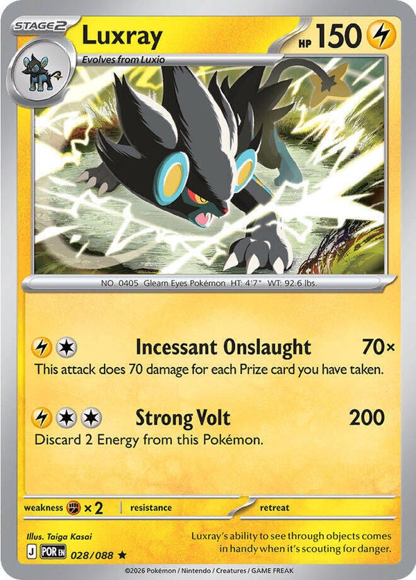 Luxray 028/088 (Holo) PKMN