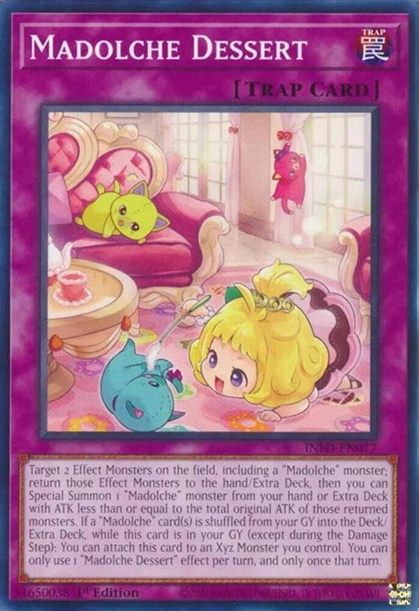 Madolche Dessert INFO-EN077 YGO