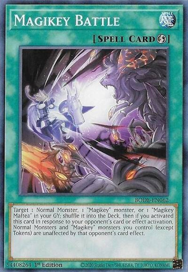 Magikey Battle BODE-EN062 YGO
