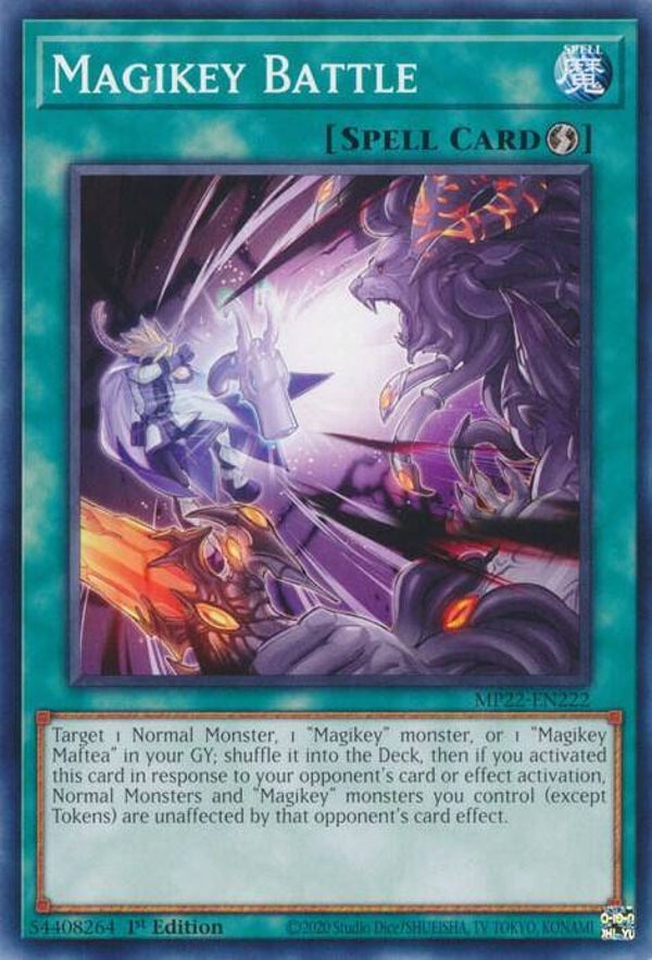 Magikey Battle MP22-EN222 YGO