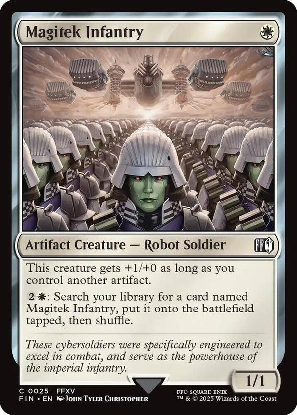 Magitek Infantry 0025 MTG
