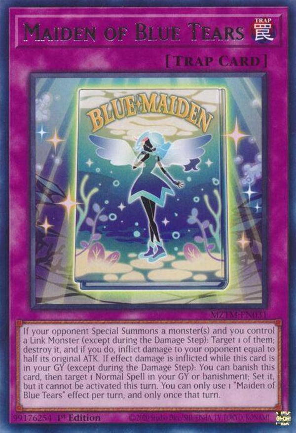 Maiden of Blue Tears MZTM-EN031 YGO
