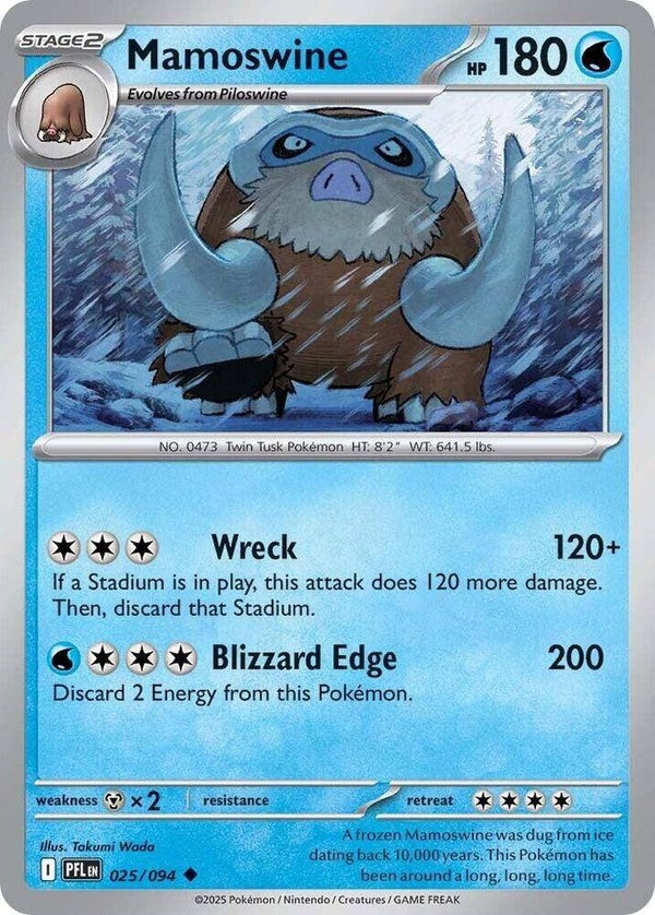 Mamoswine 025/094 PKMN