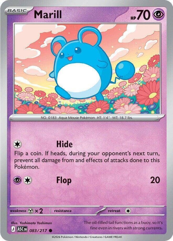 Marill 083/217 PKMN