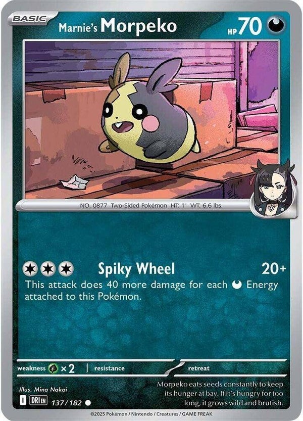 Marnie's Morpeko 137/182 PKMN