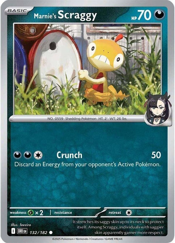 Marnie's Scraggy 132/182 PKMN