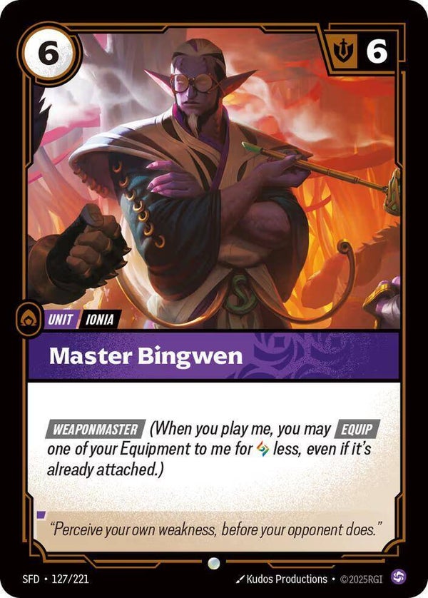 Master Bingwen 127/221 RBC