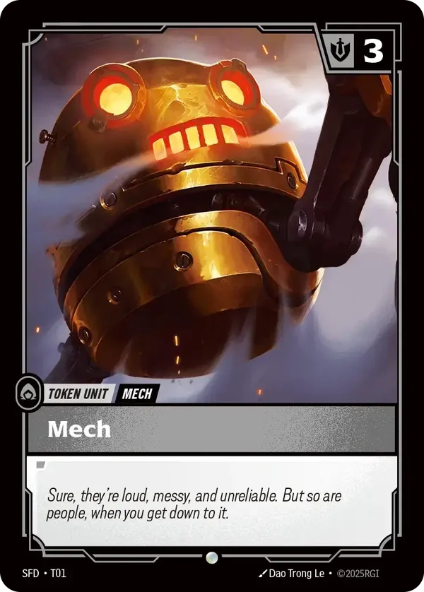 Mech T01 RBC