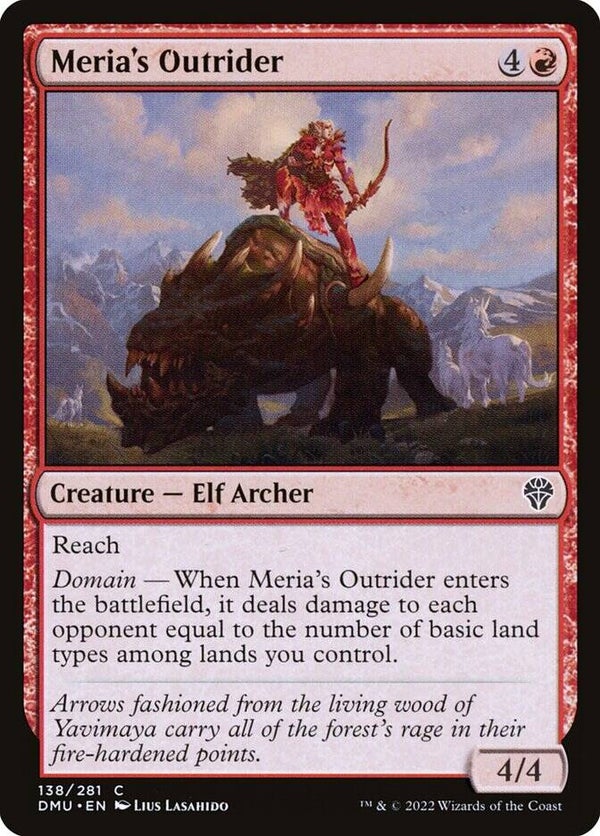 Meria's Outrider 138/281 MTG