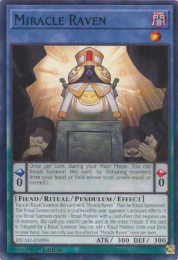 Miracle Raven DUAD-EN084 YGO