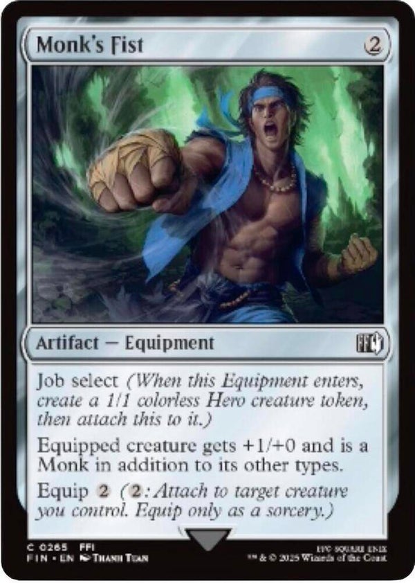 Monk's Fist 0265 MTG