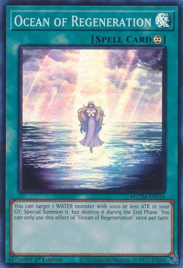 Ocean of Regeneration MZTM-EN036 YGO