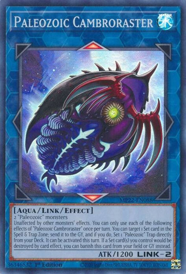 Paleozoic Cambroraster MP22-EN088 YGO