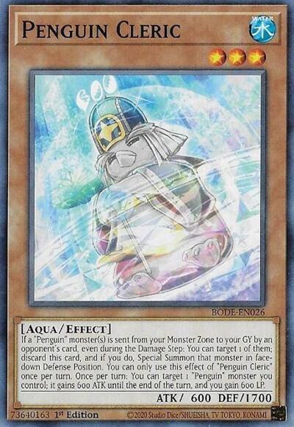 Penguin Cleric BODE-EN026 YGO