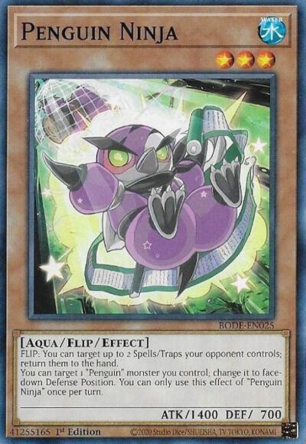 Penguin Ninja BODE-EN025 YGO