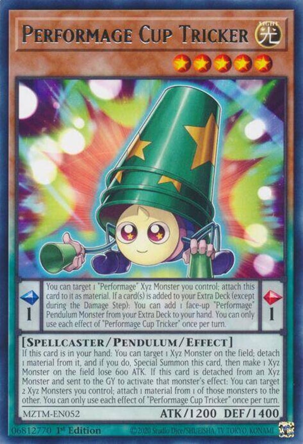 Performage Cup Tricker MZTM-EN052 YGO