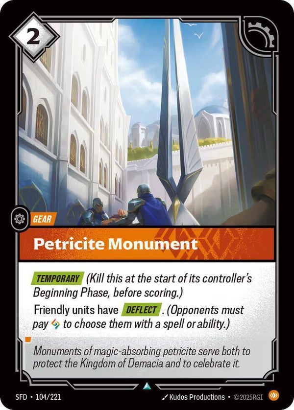 Petricite Monument 104/221 RBC