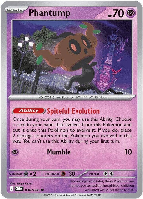 Phantump 038/086 PKMN