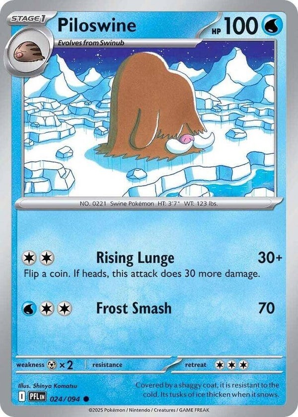 Piloswine 024/094 PKMN