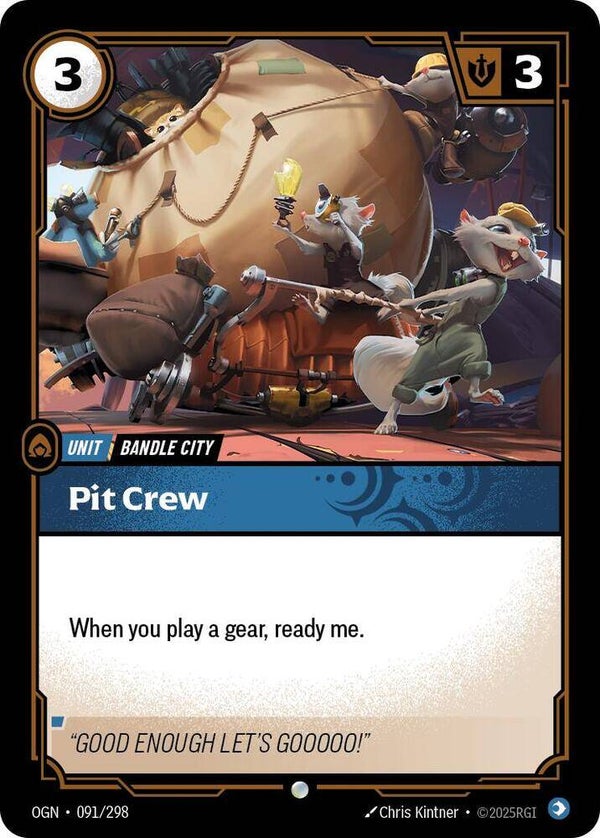 Pit Crew 091/298 RBC