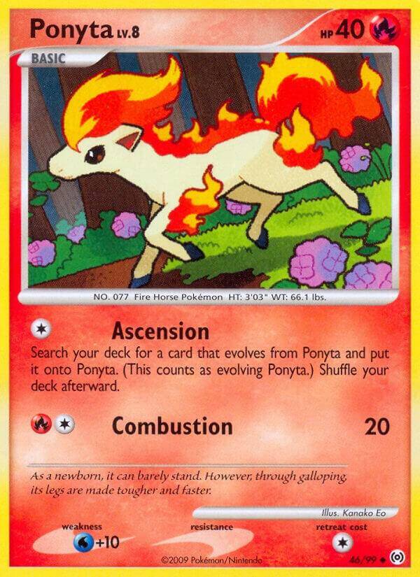 Ponyta 046/099 (Reverse Holo) PKMN