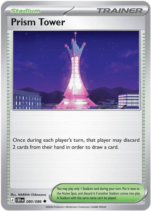 Prism Tower 080/086 (Reverse Holo) PKMN