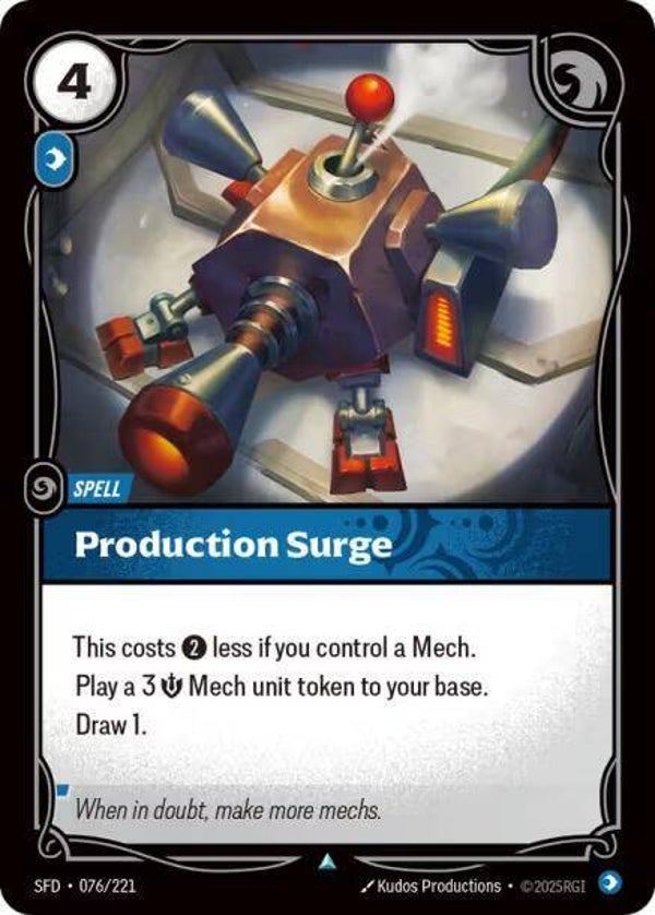 Production Surge 076/221 RBC