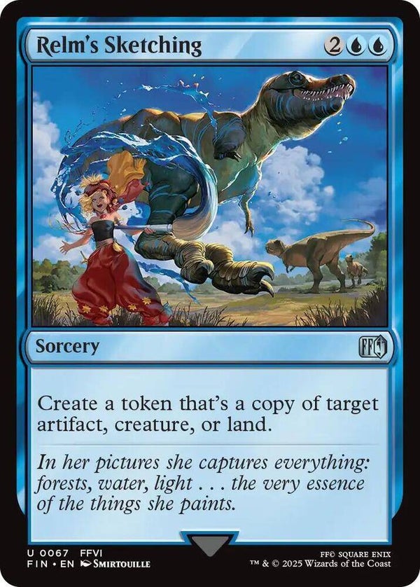 Relm's Sketching 0067 (Foil) MTG