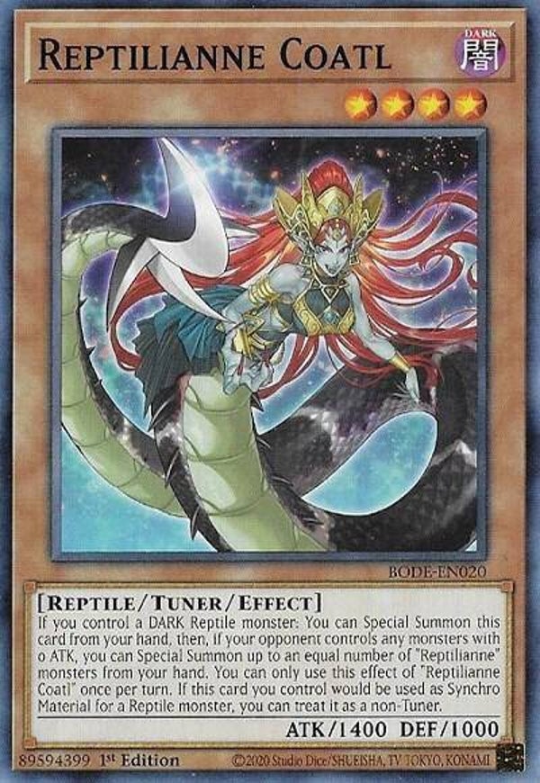 Reptilianne Coatl BODE-EN020 YGO