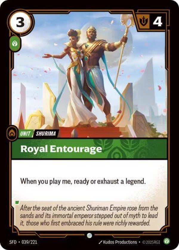 Royal Entourage 039/221 RBC