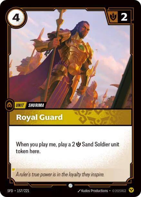 Royal Guard 157/221 RBC