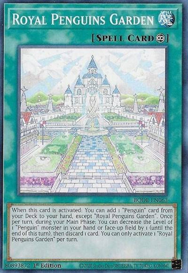 Royal Penguins Garden BODE-EN063 YGO