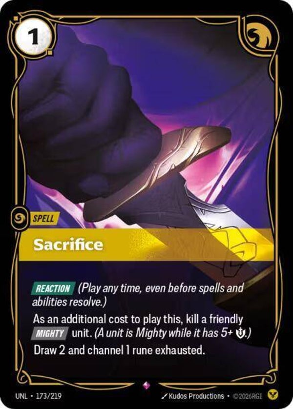 Sacrifice 173/219 RBC
