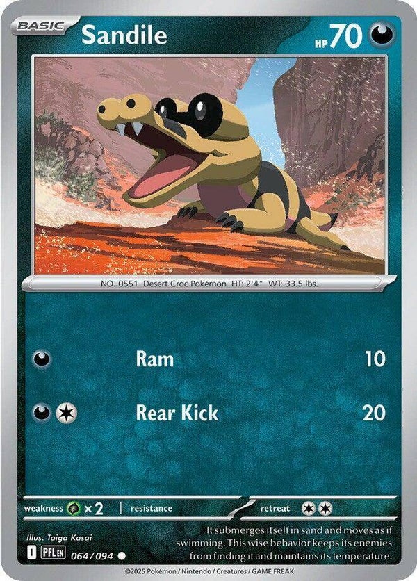 Sandile 064/094 PKMN