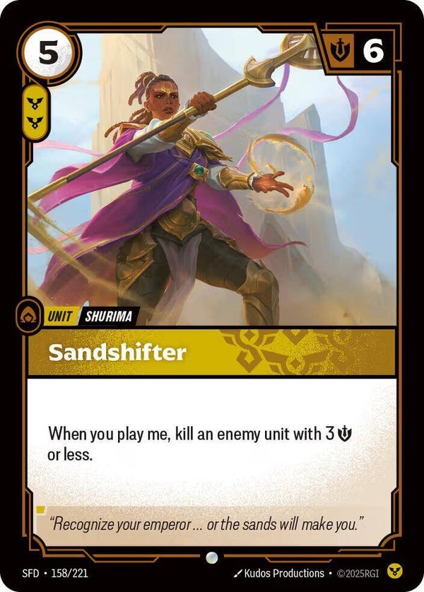 Sandshifter 158/221 RBC