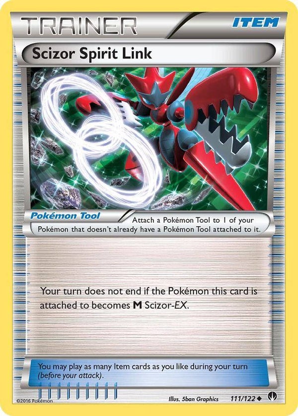 Scizor Spirit Link 111/122 PKMN