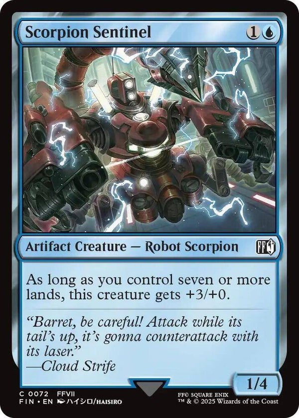 Scorpion Sentinel 0072 MTG