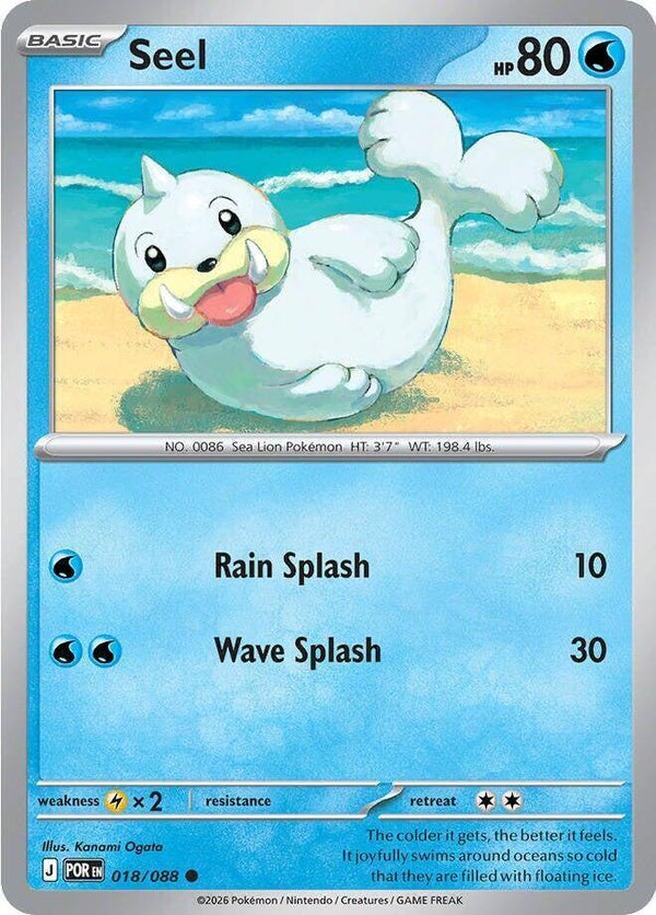 Seel 018/088 (Reverse Holo) PKMN
