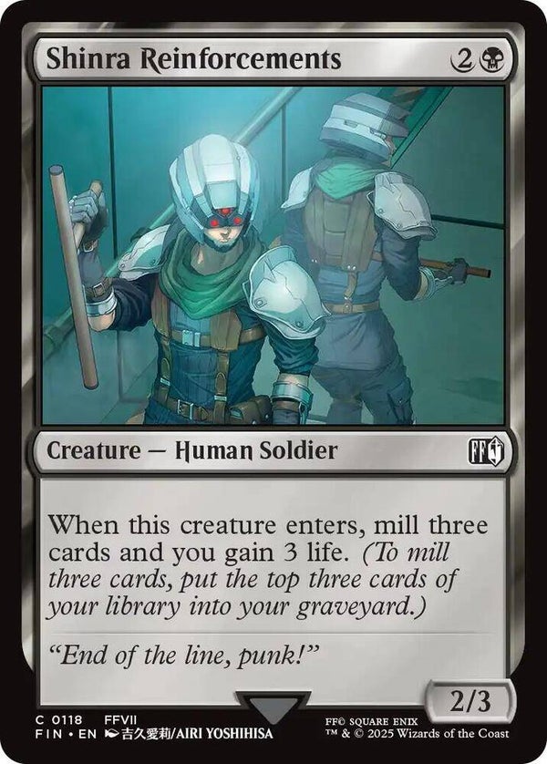 Shinra Reinforcements 0118 MTG