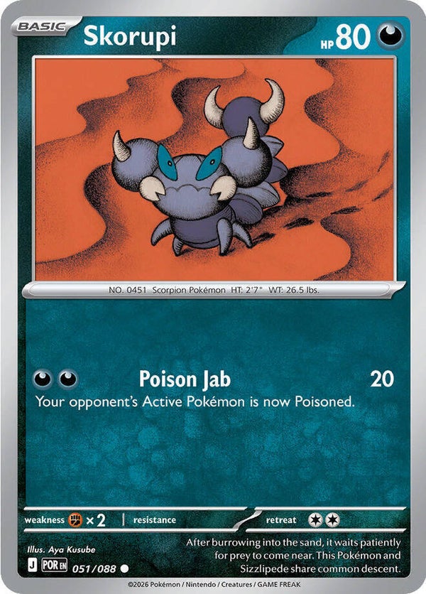 Skorupi 051/088 (Reverse Holo) PKMN