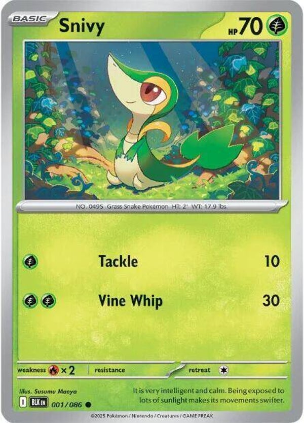 Snivy 001/086 PKMN