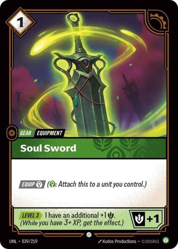 Soul Sword 039/219 (Foil) RBC