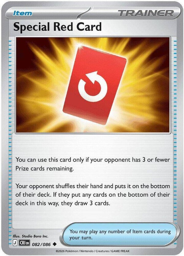Special Red Card 082/086 PKMN
