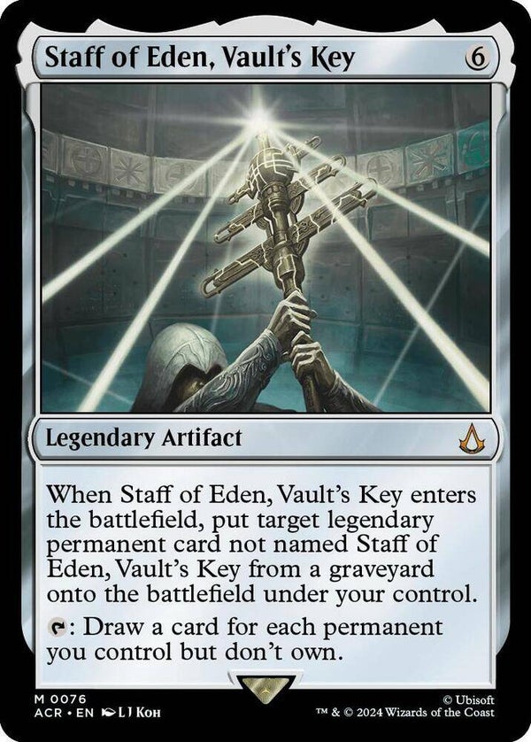 Staff of Eden, Vault's Key 0076 MTG