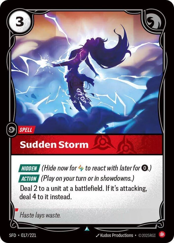 Sudden Storm 017/221 RBC