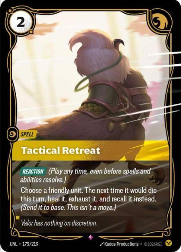 Tactical Retreat 175/219 RBC